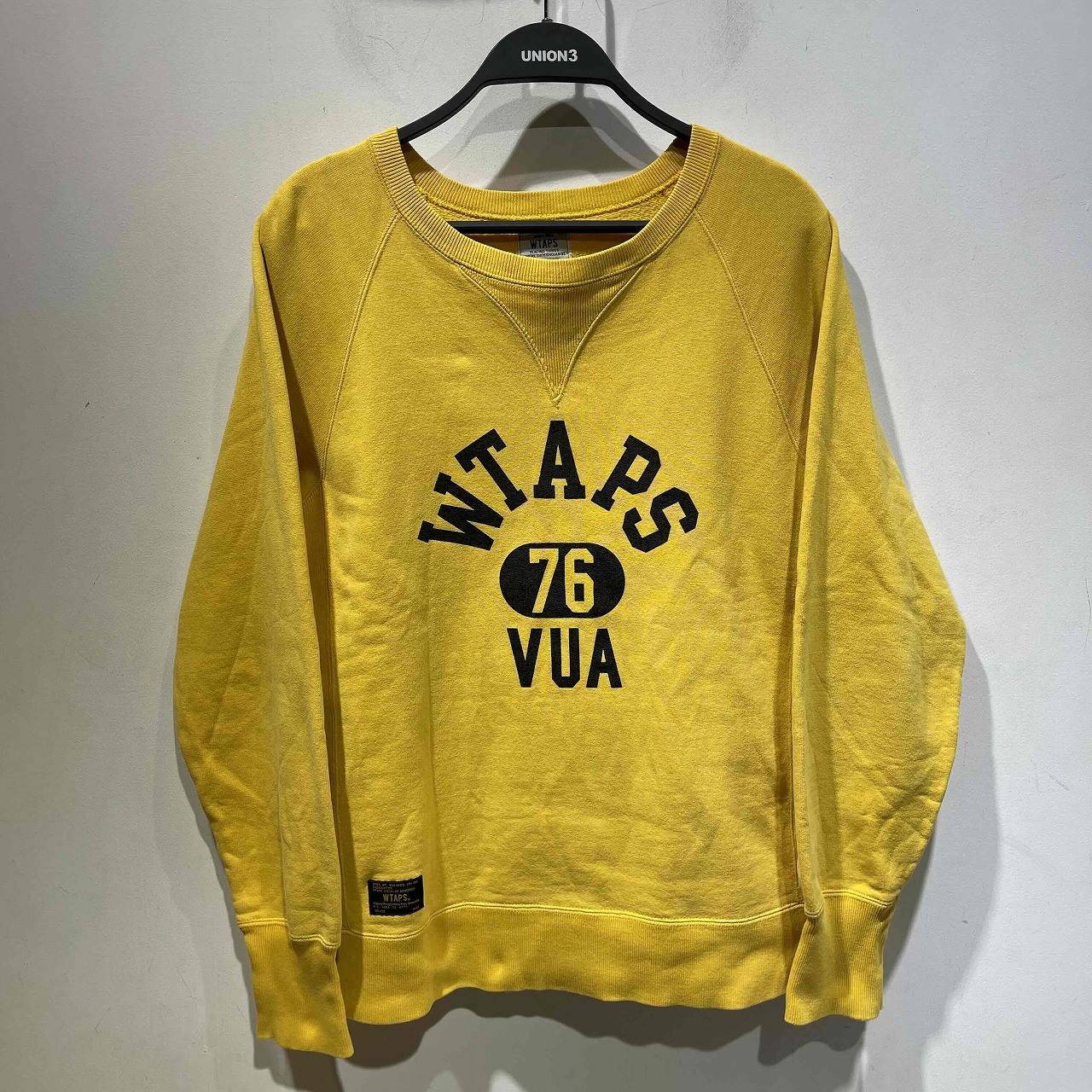 WTAPS 14aw DESIGN CREWNECK 01 Size-M 142ATDT-CSM07 ダブルタップス デザイン クルーネック 南堀江店【中古】
