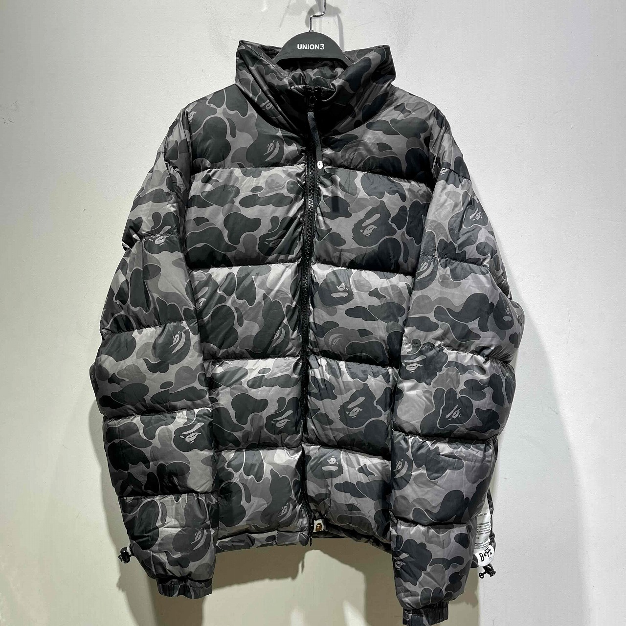APE ダウン 楽天市場】A BATHING APE(エイプ)LEATHER CLASSIC DOWN JACKET
