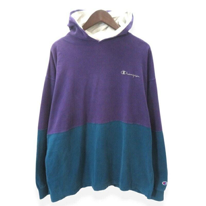 CHAMPION VINTAGE 70s FOOTBALL TEE BLACK はやりっ子 ヴィンテージ 蹴球 プルオーバー 黒いこと 大名店【中古】
