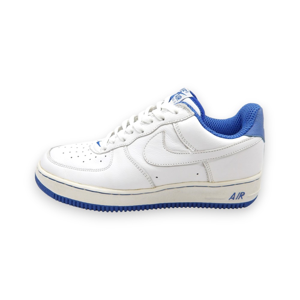 NIKE 2001 AIR FORCE1 LOW WHITE/BLUE サイズ27.0cm 630117-911 ナイキ エアフォース1ロー スニーカー 大名店【中古】