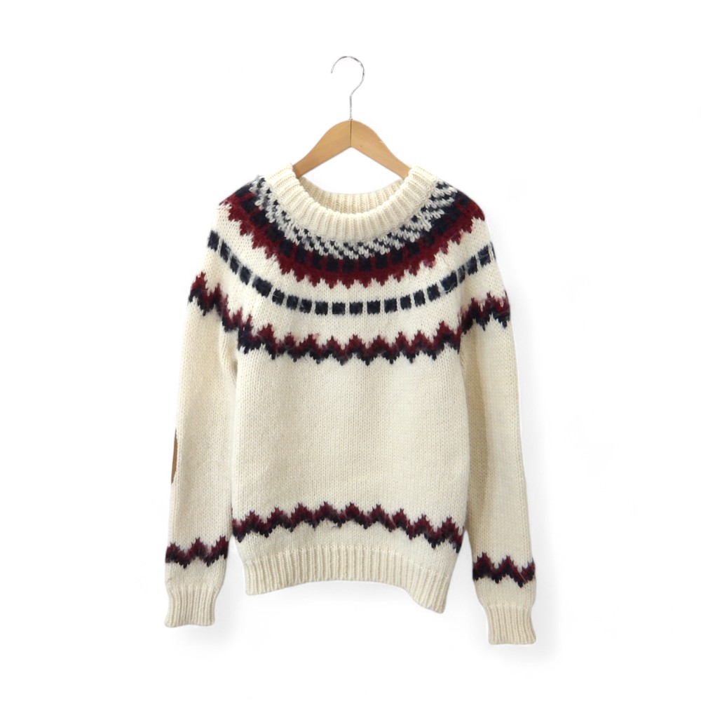 SAINT LAURENT PARIS 13aw NORDIC SWEATER サイズS 331127 サンローランパリ ノルディックセーター 大名店【中古】｜union3 店