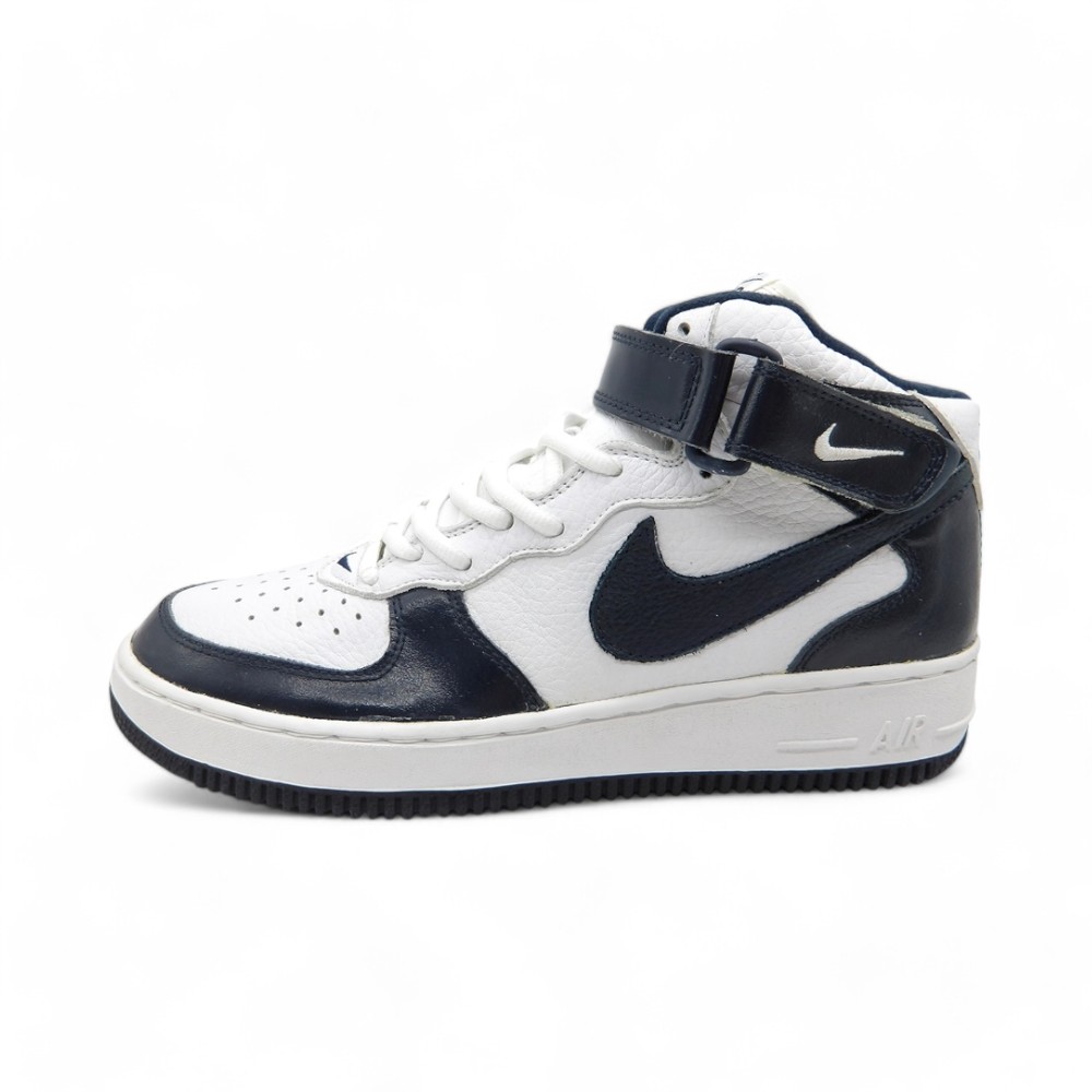 NIKE 2000 AIR FORCE1 MID OBSIDIAN サイズ27.0cm 630136-145 ナイキ エアフォース1ミッド オブシディアン スニーカー 大名店【中古】