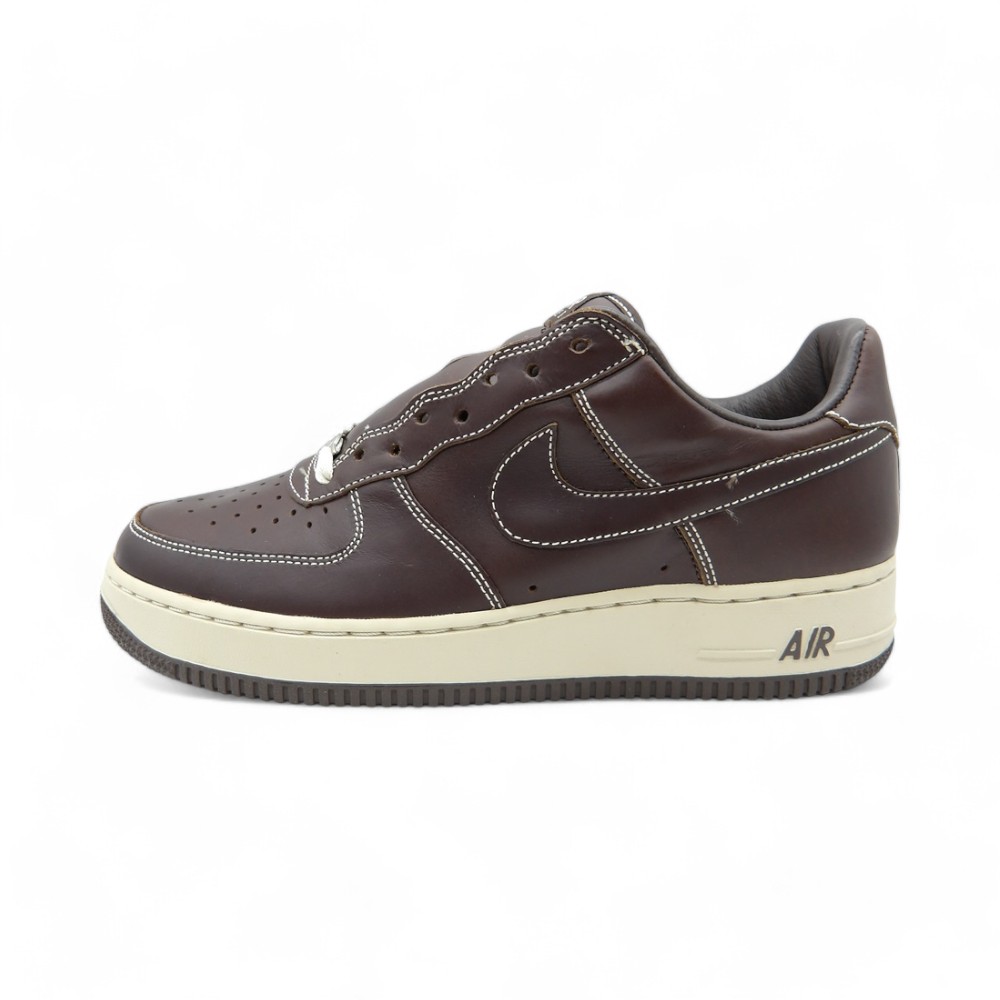 NIKE 2004 AIR FORCE1 LOW PREMIUM BAROQUE BROWN サイズ27.0cm 309096-211 箱無し ナイキ エアフォース1ロープレミアム バロックブラウン スニーカー 大名店【中古】