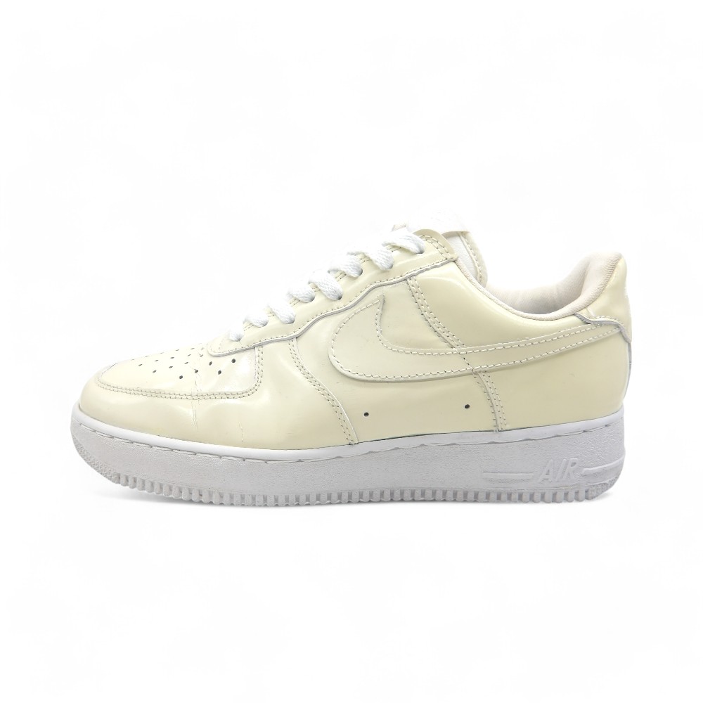 NIKE 1996 AIR FORCE1 SC WHITE PATENT サイズ27.0cm 630033-144 箱無し ナイキ エアフォース1 ホワイトパテント スニーカー 大名店【中古】