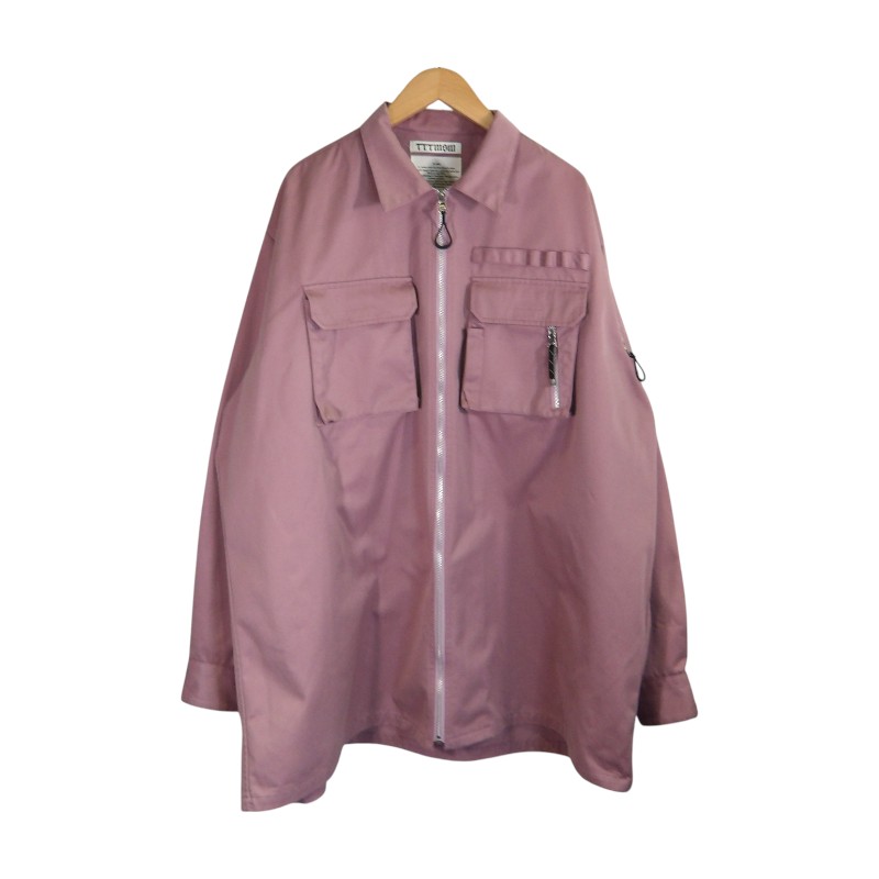 楽天市場】TTT MSW ティー Zip Up Shirt ジップアップシャツ ウール