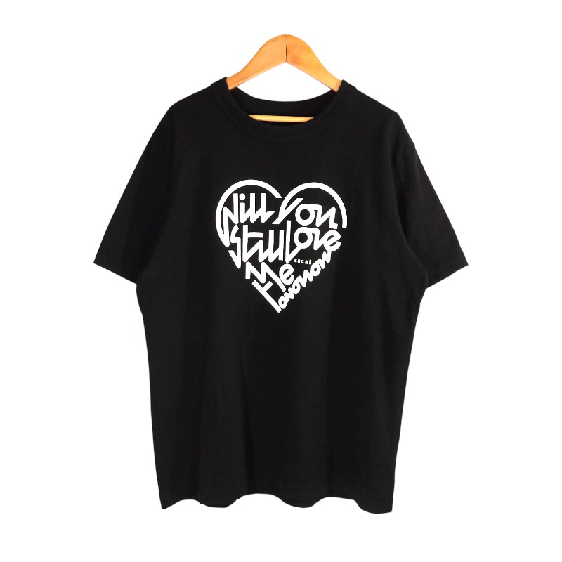 楽天市場】sacai サカイ 24AW Pattern Knit Print Cotton Jersey T