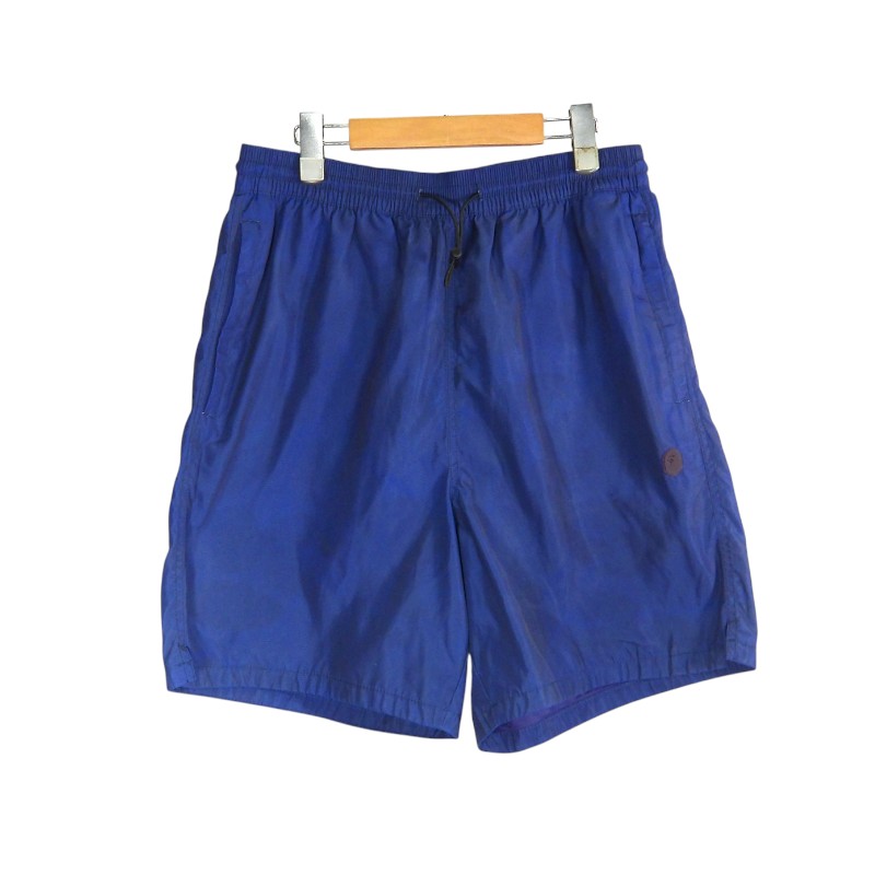 A BATHING APE CAMO HEAT REACTIVE SHORT BLUE サイズL アベイシングエイプ カモ ヒート リアクティブ ショーツ パンツ 大名店【中古】｜union3 店 20,900円