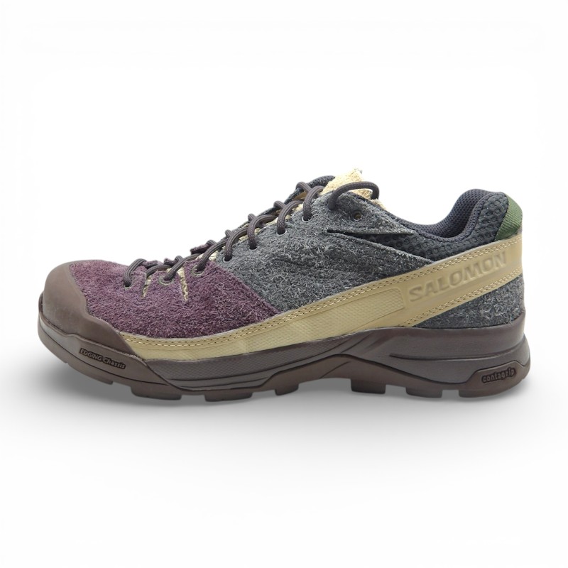 SALOMON X-ALP SUEDE MULTI サイズ27.0cm 478762 箱無し サロモン エックスエーエルピー スエード スニーカー 大名店【中古】
