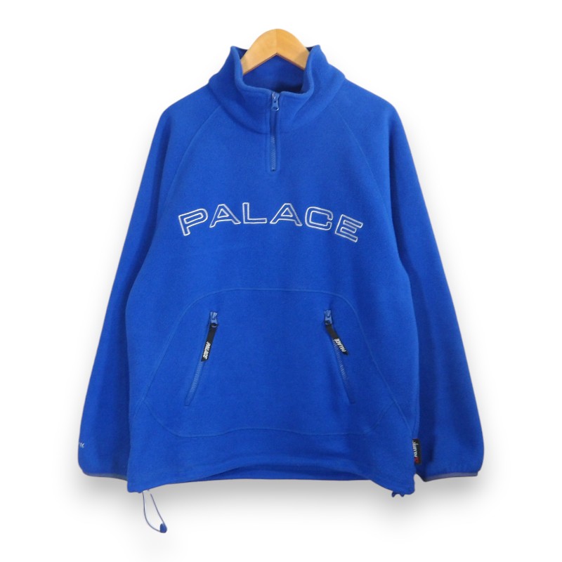 PALACE POLARTEC FLEECE FUNNEL BLUE サイズM パレス ポーラーテック フリース ファンネル ジャケット 大名店【中古】