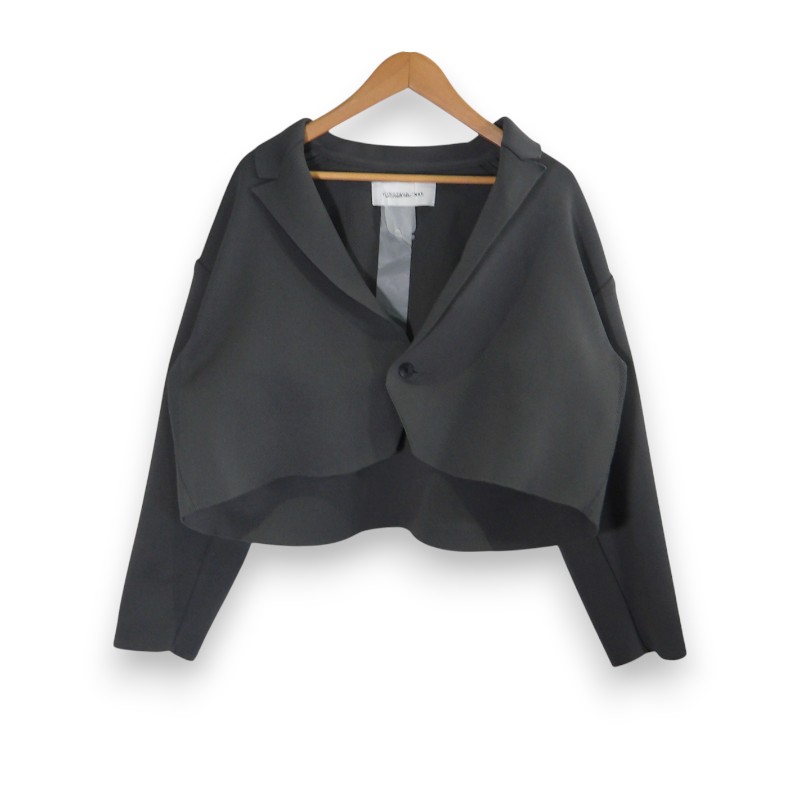 MINOTAUR 25ss TECH KNIT JACKET GRAY サイズM ミノトール テック ニット ジャケット 短丈 トップス 大名店【中古】 16,863円
