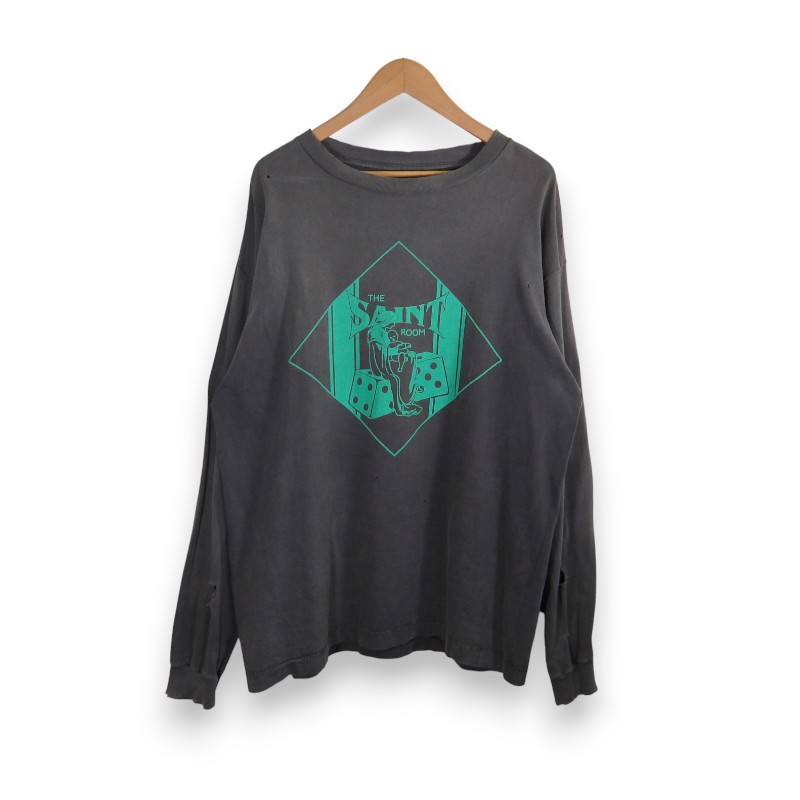 楽天市場】SAINT MxxxxxxSAINT CLUB LS T-SHIRTセントクラブ ロング T