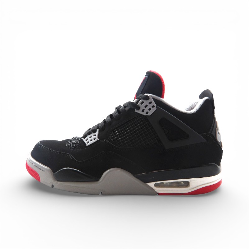 NIKE 2019 AIR JORDAN4 RETOR BRED サイズ29.5cm 308497-060 箱有 ナイキ エアジョーダン4 レトロ ブレッド ハイカット スニーカー 大名店【中古】|union3 店
