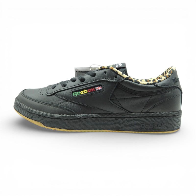 WACKO MARIA×REEBOK 2025 CLUB C 85 BLACK サイズ27.5cm 118287 箱有 ワコマリア リーボック クラブシー 85 スニーカー 大名店【中古】