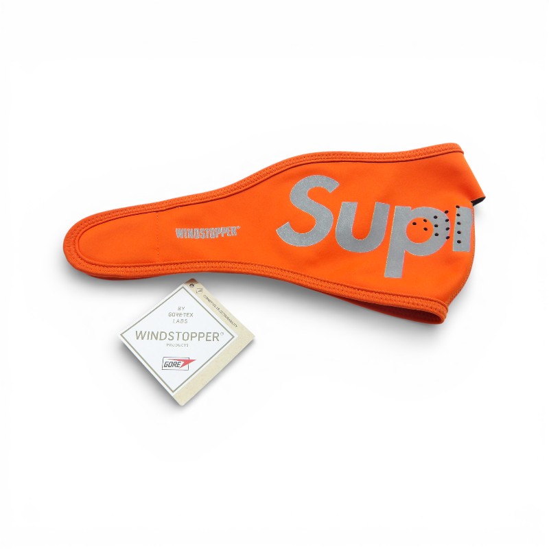 SUPREME 24aw WINDSTOPPER Facemask Orange シュプリーム ウィンドストッパー フェイスマスク 大名店【中古】