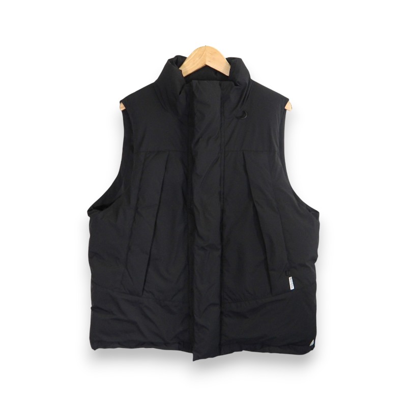 DAIWA PIA39 GORE-TEX INFINIUM FIELD DOWN VEST BLACK サイズS BW-18022W ダイワピア39 ゴアテックス インフィニウム フィールド ダウン ベスト アウター 大名店【中古】｜union3 店