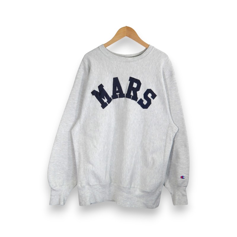 CHAMPION VINTAGE 90s MARS REVERSE WEAVE CREWNECK MADE IN USA サイズXL チャンピオン ヴィンテージ リバースウィーブ クルーネック スウェット トップス 大名店【中古】