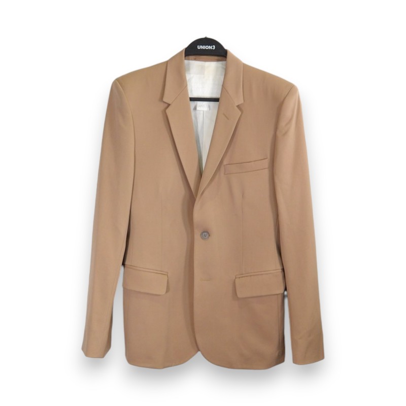 MAISON MARTIN MARGIELA×H\u0026M TAILORED 2B JACKET BEIGE 大きさ36 メゾンマルタンマルジェラ エイチアンドエム 2名取り草 テーラードジャケット 大名店【中古】