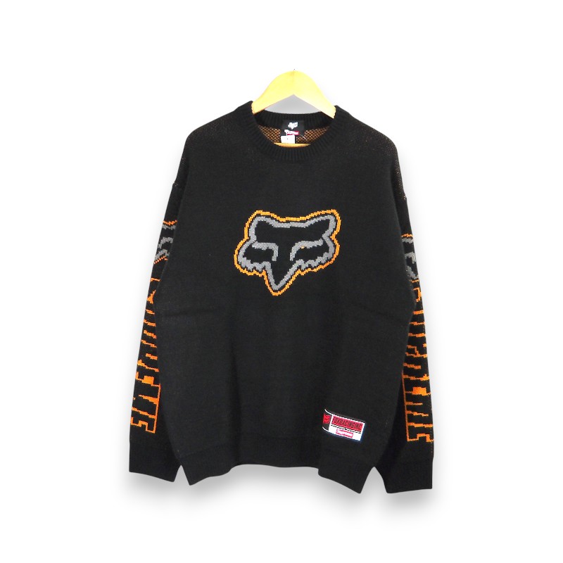 SUPREME 25aw FOX RACING SWEATER サイズM シュプリーム フォックスレーシング セーター ニット トップス 大名店【中古】|union3 店