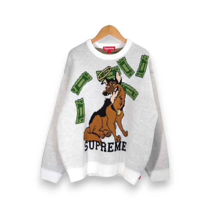 SUPREME 25aw ALL DOGS GO TO HEAVEN SWEATER サイズM シュプリーム オールドッグスゴートゥーヘブン セーター ニット トップス 大名店【中古】