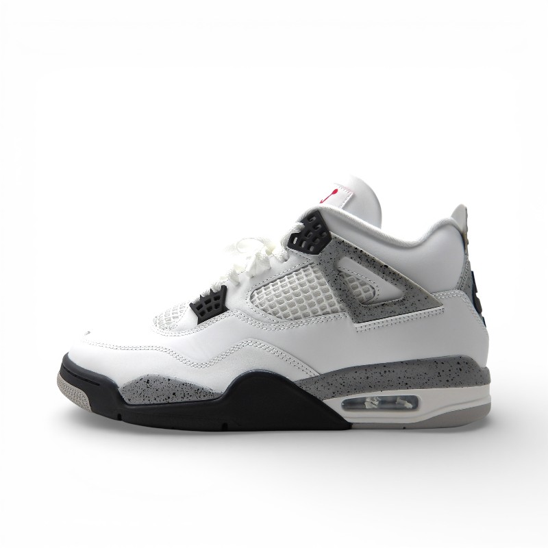 NIKE 2025 AIR JORDAN 4 RETRO WHITE CEMENT サイズ29.0cm FV5029-100 箱有 ナイキ エアジョーダン4 レトロ ハイ スニーカー 大名店【中古】