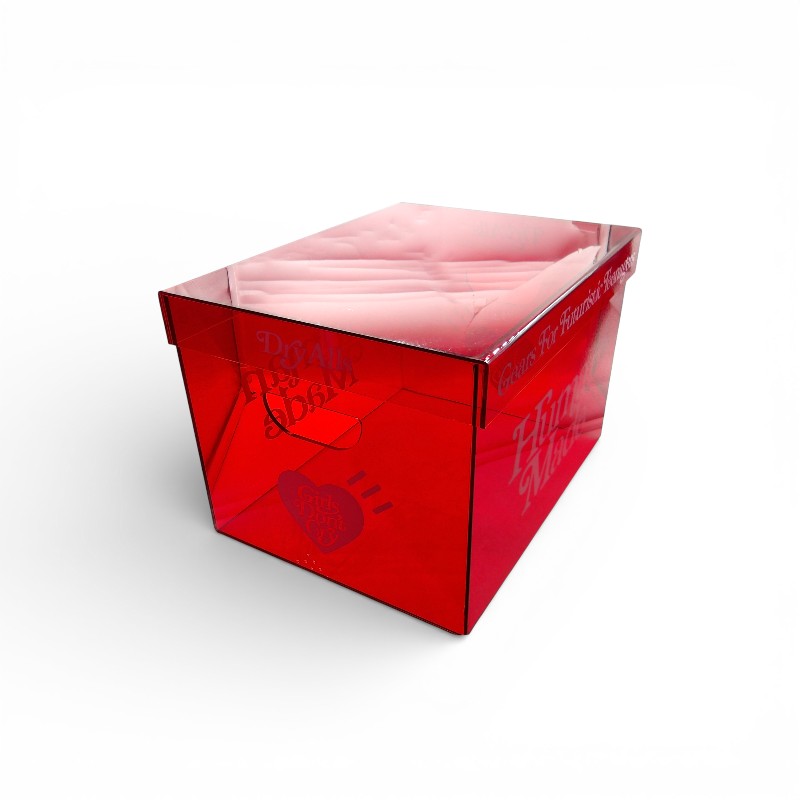 GIRLS DON'T CRY GDC ACRYLIC FILE BOX RED ガールズドントクライ アクリル ファイル ボックス 箱 ケース 大名店【中古】 16,863円