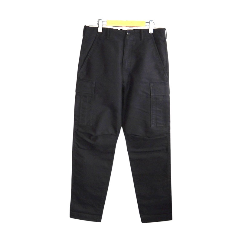 TOM FORD COTTON CARGO PANT BLACK サイズM SCL001F006S23 トムフォード コットン カーゴ パンツ ボトムス 大名店【中古】
