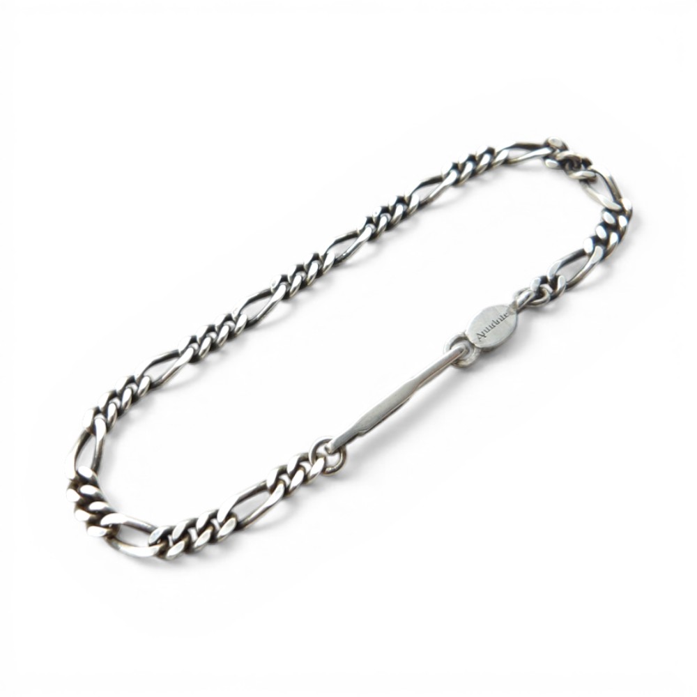 ANTIDOTE BUYERS CLUB FIGARO CHAIN BRACELET SILVER950 特注サイズ 全長21cm RX-609-1 袋付 アンチドートバイヤーズクラブ フィガロチェーンブレスレット シルバー950 大名店【中古】