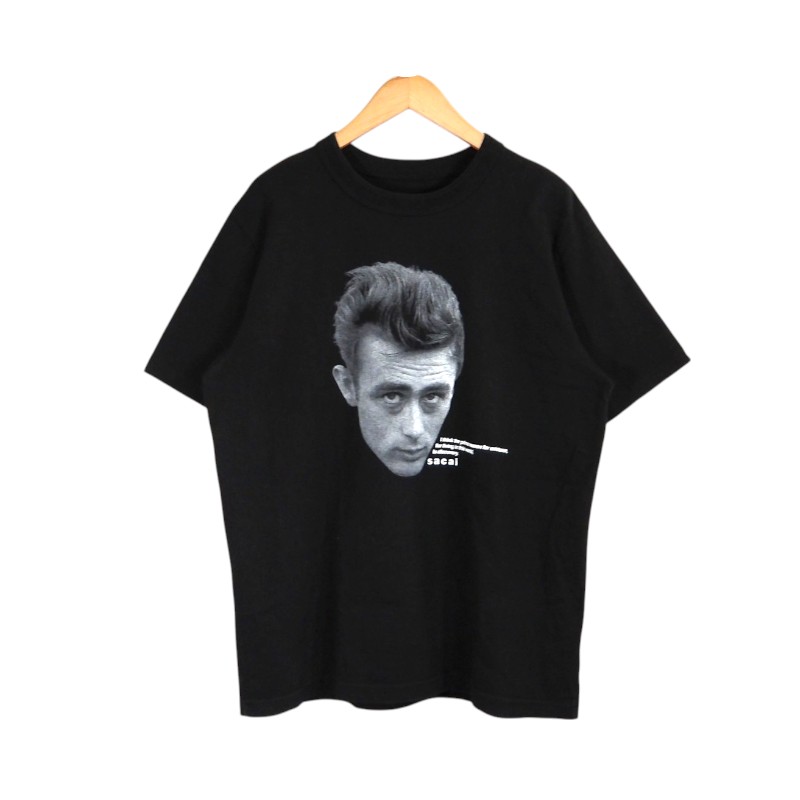 SACAI 25ss JAMES DEAN T-SHIRT BLACK サイズ4 25-0918S サカイ ジェームズディーン Tシャツ トップス ショートスリーブ 大名店【中古】