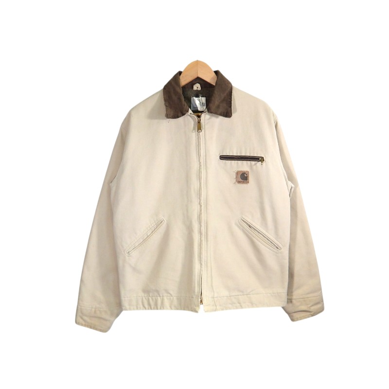CARHARTT VINTAGE DETROIT JACKET サイズM MADE IN USA J76STN カーハート ヴィンテージ デトロイト ジャケット アウター ワークジャケット 大名店【中古】|union3 店
