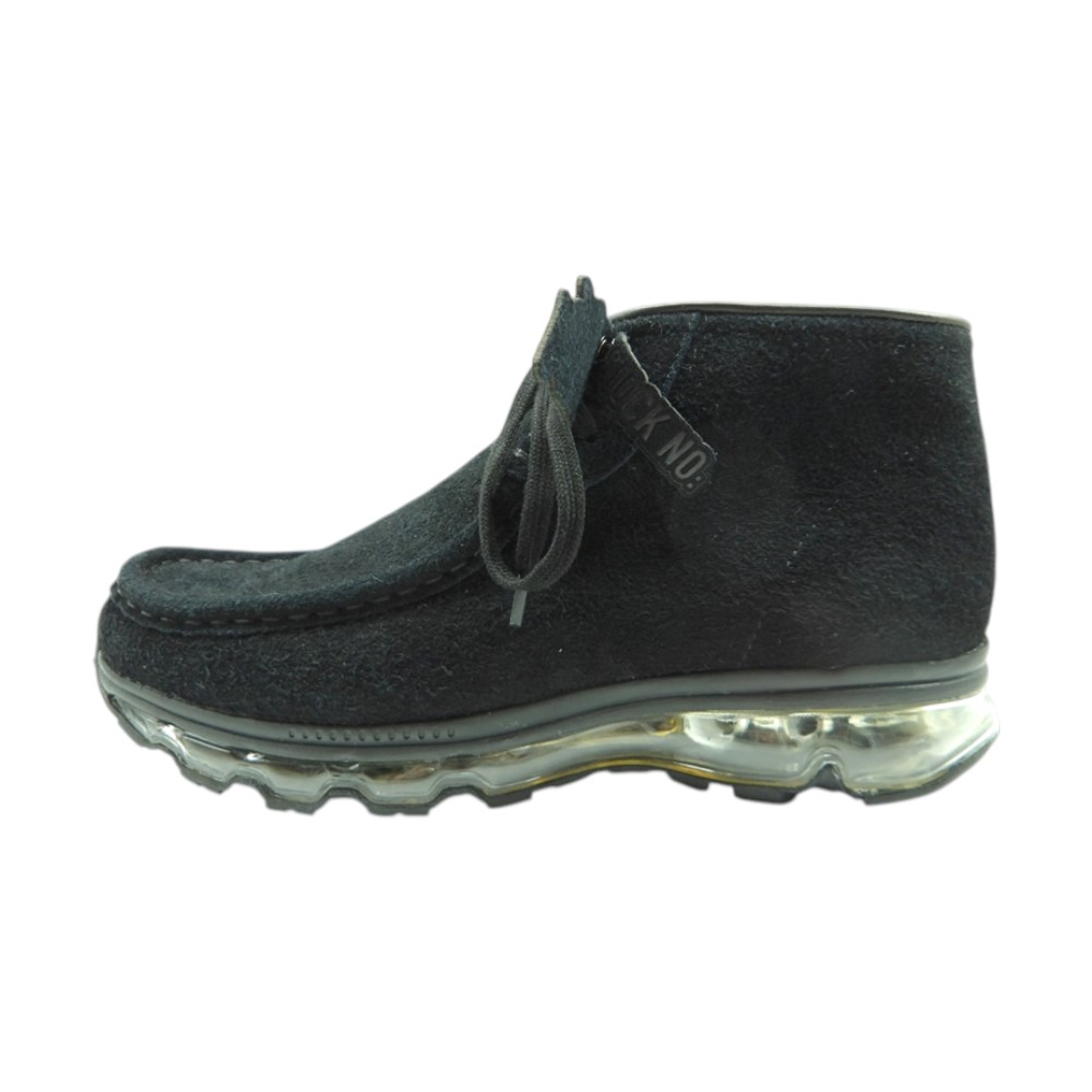 TOMO\u0026CO AIR MOCCASINS BLACK サイズ27.0cm TM-STOCKNO-0001 箱有 トモアンドシーオー エアモカシンズ スエードシューズ 大名店【中古】