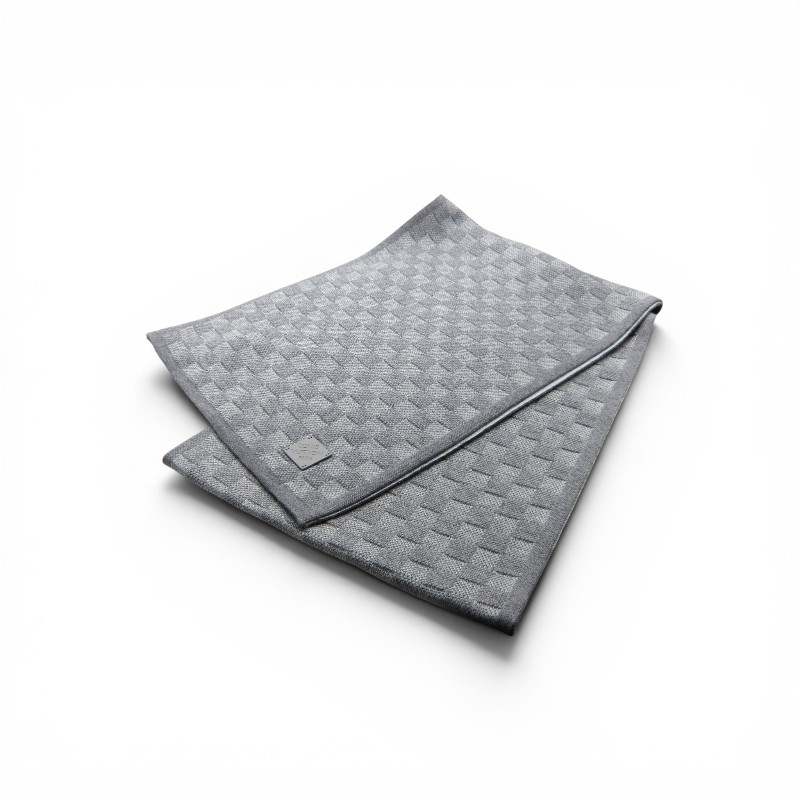 LOUIS VUITTON NEO PETIT DAIMER SCARF GREY 箱有 ルイヴィトン ネオ ペティット ダイマー スカーフ マフラー 大名店【中古】