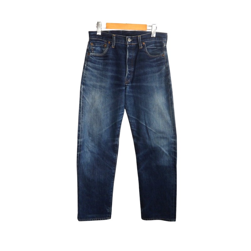 LEVIS 1999 501XX JEANS 555 FACTORY 刻印555 BIG-E Vステッチ ハチノス 隠しリベットサイズ31 リーバイス ジーンズ ファクトリー デニム パンツ 大名店【中古】