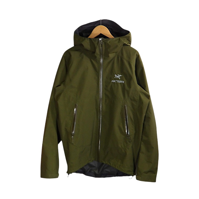 ARCTERYX ZETA SL JACKET OLIVE 大いさXS 21776-119614アークテリクス ゼータ エスエル 上衣 アウター 御山パーカー 大名店【中古】