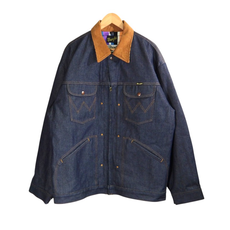 WACKO MARIA 23aw WRANGLER DENIM TRUCKER JACKET サイズL WS9394 ワコマリア ラングラー デニム トラッカー ジャケット アウター 大名店【中古】｜union3 店
