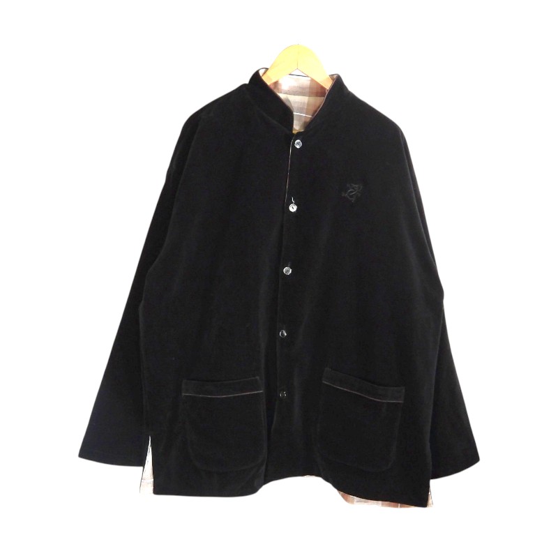 EXODUS 24ss REVERSIBLE CHINA JACKET サイズXL 24SS-JKT-02 エクソダス リバーシブル チャイナ ジャケット アウター 大名店【中古】｜union3 店
