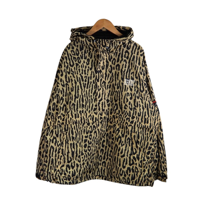 WACKO MARIA NANGA LEOPARD ANORAK JACKET サイズXL 23SS-WMO-NA05 ワコマリア ナンガ レオパード アノラック ジャケット アウター 大名店【中古】｜union3 店