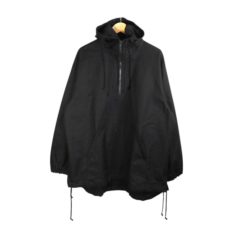 SYTE FRENCH WORKER ZIP HOODIE JACKET BLACK 大きさ3 UB-Y16-014 敷き地 無産階級者 ジップ フーディー 上衣 アウター 大名店【中古】