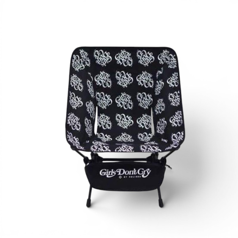 GIRLS DON\u0027T CRY HELINOX CHAIR IMAZINE BLACK ガールズドントクライ ヘリノックス 女性議長 イマジン 折りたたみ居敷き 大名店【中古】