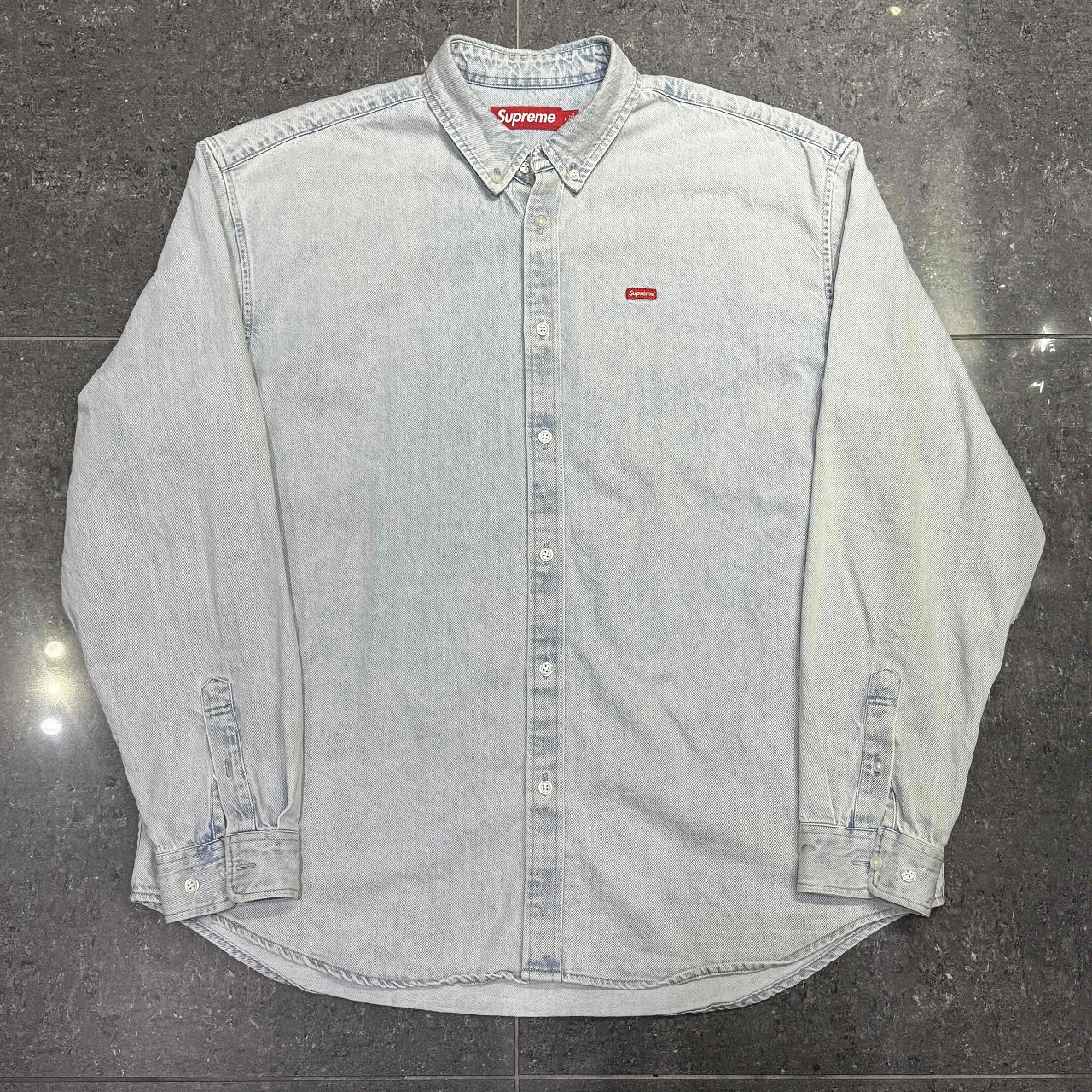 Supreme 24ss Small Box Shirt Size-L シュプリーム スモールボックス 長袖シャツ 南堀江店【中古】｜union3 店