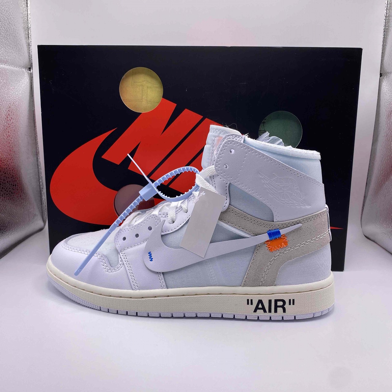 NIKE 2026 x V.A.A AIR JORDAN1 RETRO HIGH OG SP ALASKA 27.0珊 AA3834-100 ナイキ ヴァージルアブローアーカイブ エアジョーダンワンレトロハイオージー アラスカ州 スニーカー 南堀江店【中古】