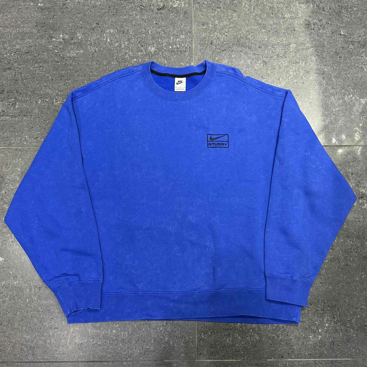 STUSSY 22aw NIKE ACID WASH CREWNECK SIZE-XL DR4024-480 ステューシー×ナイキ アシッドウォッシュクルーネックスウェット 南堀江店【中古】