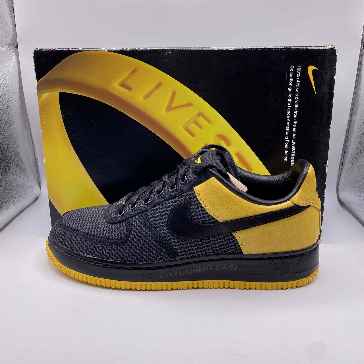NIKE 2009 UNDEFEATED AIR FORCE 1 LOW SUPREME SIZE-28.0cm 318985-700 ナイキ&times;アンディフィーテッド エアフォース1ロー スニーカー 南堀江店【中古】｜union3 店