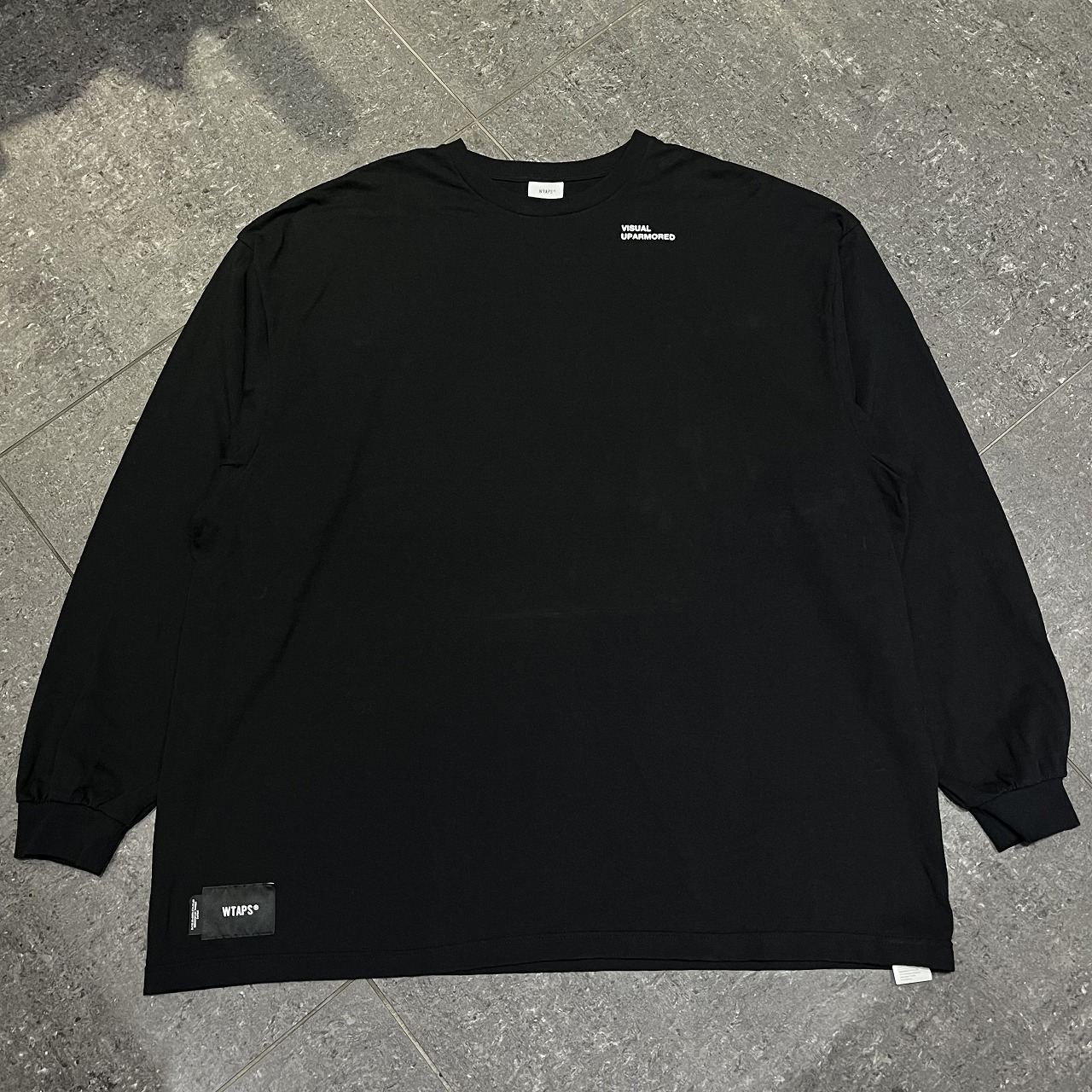 WTAPS 23ss VISUAL UPARMORED/LS/COTTON SIZE-4 231ATDT-LTM02S ダブルタップス長袖Tシャツ 南堀江店【中古】｜union3 店