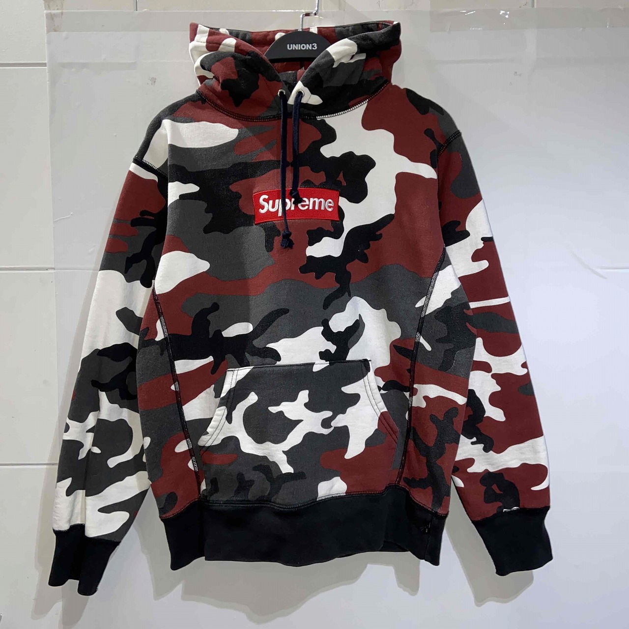 supreme 2014 BOXロゴフーディー　アメリカンフラッグ Supreme Box Logo Pullover Hoodie｜Yahoo!フリマ（旧PayPayフリマ）
