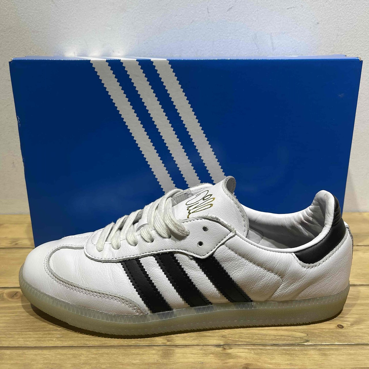 adidas 2023 x JASON DILL SAMBA WHITE 26.0cm GZ4730 アディダス ジェイソンディル サンバ ホワイト スニーカー 心斎橋店【中古】