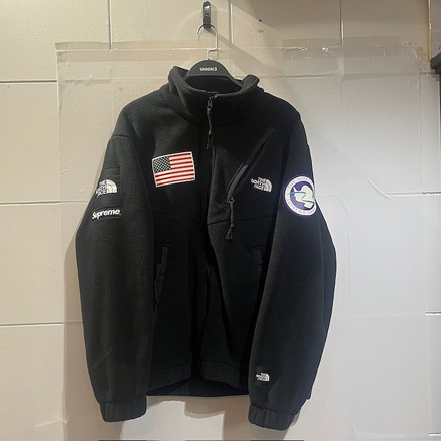 【楽天市場】Supreme 17ss The North Face Trans Antarctica Fleece Jacket S シュプリーム  ノースフェイス アンタークティカフリースジャケット ブラック 心斎橋【中古】 : union3 楽天市場店