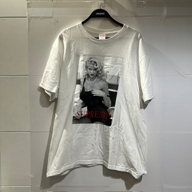 SUPREME 21ss Anna Nicole Smith Tee Lサイズ シュプリーム アンナニコルスミスフォト半袖Tシャツ 南堀江店【中古】｜union3 店