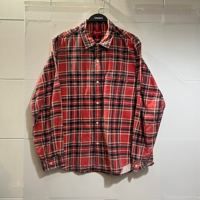 楽天市場】Supreme 19aw 1-800 Buffalo Plaid Shirt Lサイズ