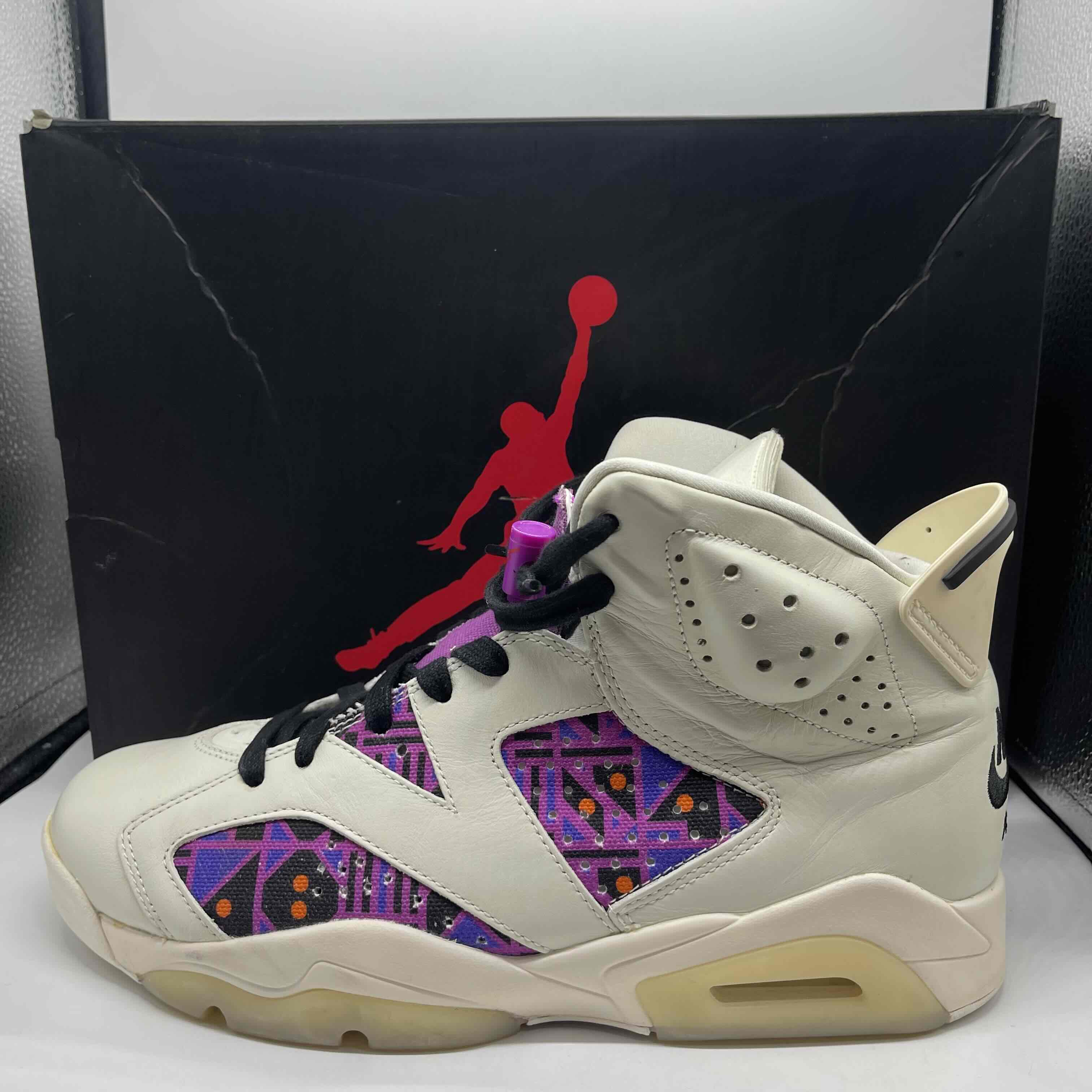 NIKE AIR JORDAN 6 RETRO QUAI54 27.5cm CZ4152-101 ナイキ エアジョーダン6レトロクアイ54 スニーカー 南堀江店【中古】｜union3 店