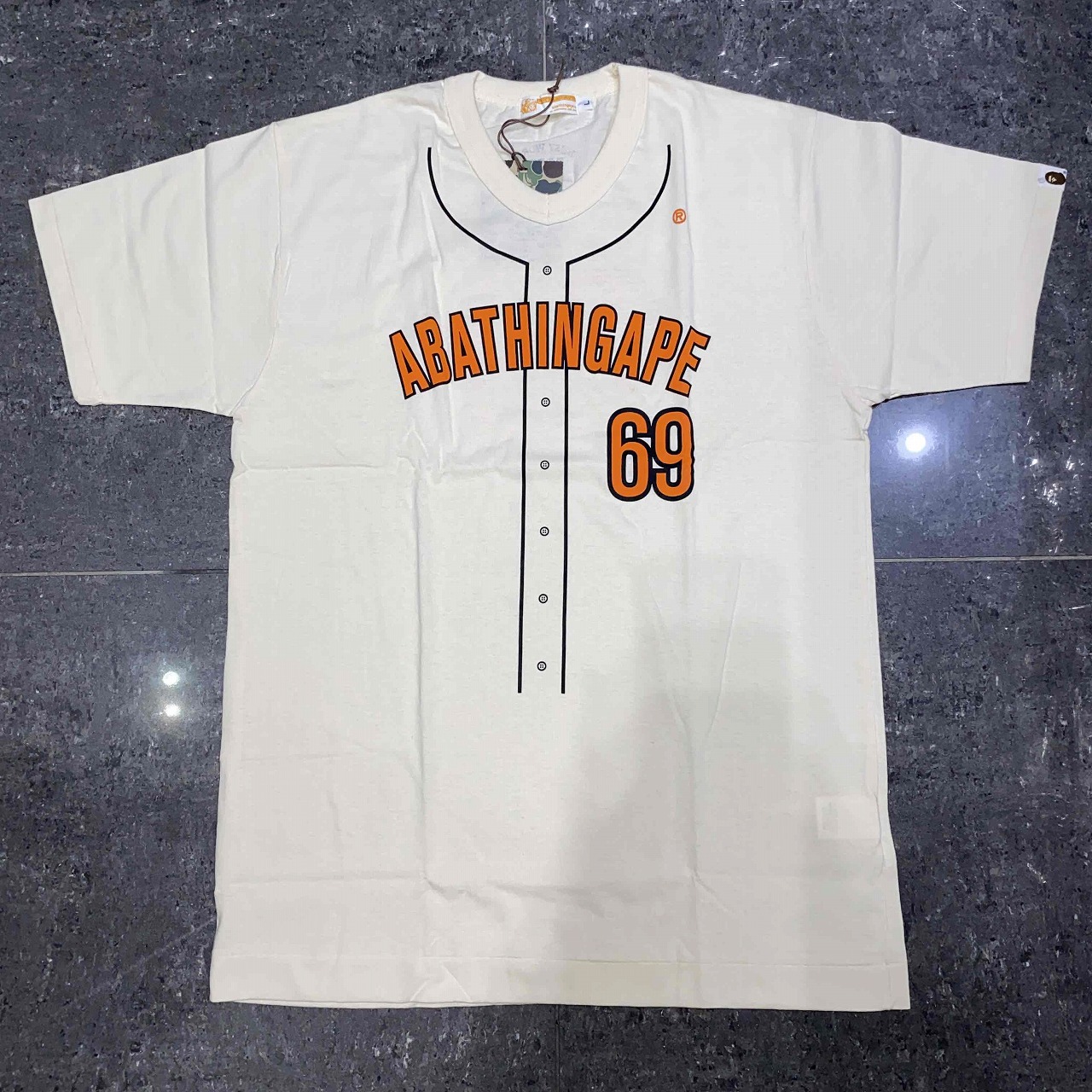A BATHING APE ベースボールシャツ 93サイズ 93 BATHING APE TEE | bape.com